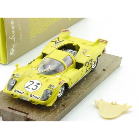 Ferrari 512S 23 1000 Km de Spa Francorchamps 1970 Bell De Fierlant Brumm R201