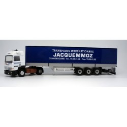 Camion Renault R385 TI Semi Ridelles Jacquemmoz & Fils Eligor E115917
