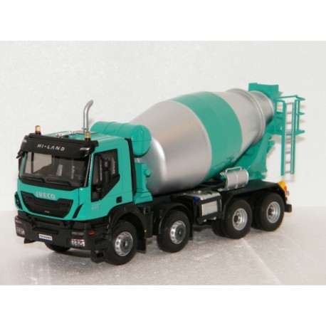 Camion Iveco Trakker Hi-Land Euro 6 Toupie Beton 2014 Eligor E115216