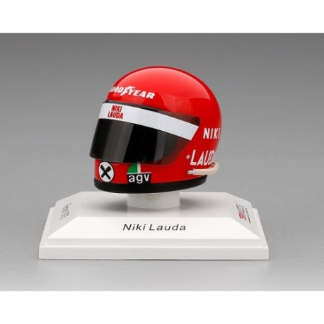Helmet Niki Lauda F1 Ferrari 1975 1/8 Truescale TSMAC005