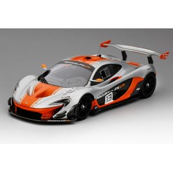 McLaren P1 GTR 2015 Silver - Orange Truescale TSM181006