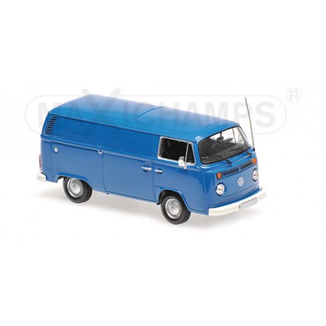 Volkswagen T2 Delivery Van 1972 Bleue Maxichamps 940053061