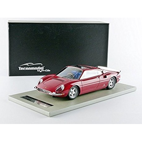 Ferrari 365 P Gianni Agnelli 1968 Rouge Tecnomodel T43EX05A
