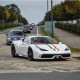 Ferrari F12 TDF Bianco Avus with Italian tricolore livery Looksmart LS18015D