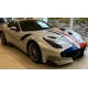 Ferrari F12 TDF Argento Nurburgring with French tricolore livery Looksmart LS18015E