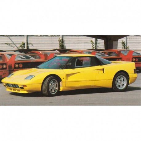 Ferrari 408 4RM Jaune Looksmart LS472B