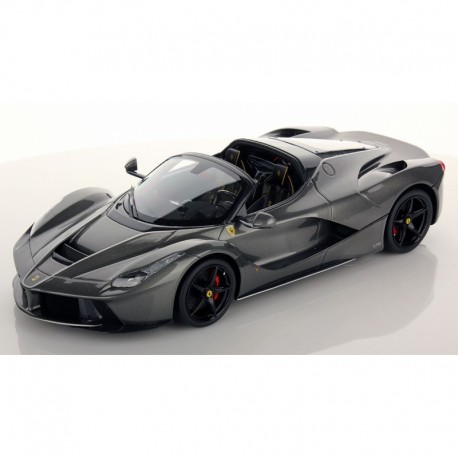 LaFerrari Aperta Grigio Ferro with Argento Nurburgring Livery Looksmart LS462E