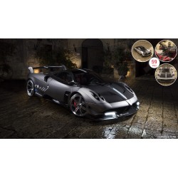 Pagani Huayra BC Full Carbonium Looksmart LS18012C