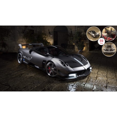 Pagani Huayra BC Full Carbonium Looksmart LS18012C