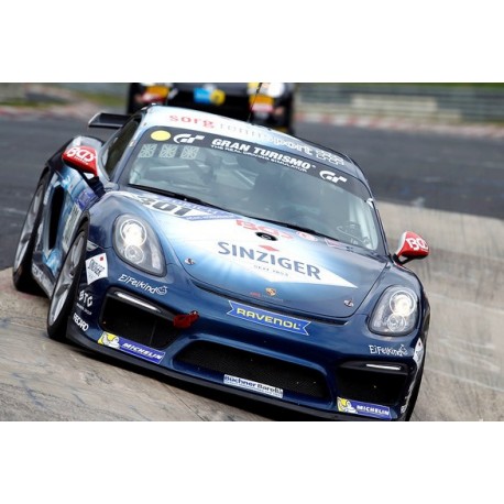 Porsche Cayman GT4 Clubsport 301 24 Heures du Nurburgring 2017 Minichamps 437171601