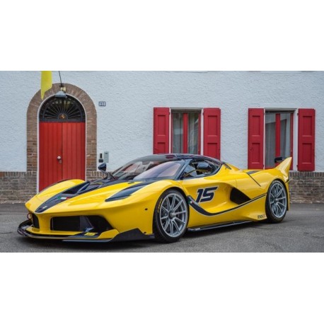 Ferrari FXX-K Customer Version 15 Jaune Looksmart LS18011G