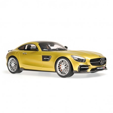 Brabus 600 AMG GTS 2016 Gold Minichamps 107032522