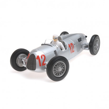 Auto Union Typ C 12 Grand Prix de Budapest 1936 Minichamps 155361012