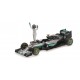 Mercedes F1 W07 Hybrid World Champion 2016 Nico Rosberg With figurine Minichamps 410160906