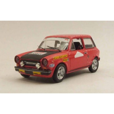 Autobianchi A 112 ABARTH 1973 Rouge et noire Best Model 9473