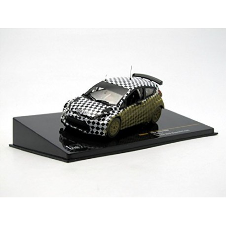 Ford Fiesta S2000 2009 noire et blanche IXO RAM443