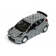 Ford Fiesta S2000 2009 noire et blanche IXO RAM443
