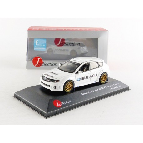 Subaru Impreza WRX STi Gr N Concept car 2010 blanche IXO JC273