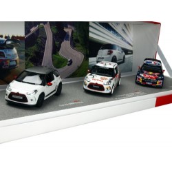 Coffret Racing DS3 Racing DS3 R3 DS3 WRC 2012 Norev 155354