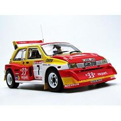 MG Metro 6R4 7 Rallye de France 1986 Auriol Occelli Sunstar 5532