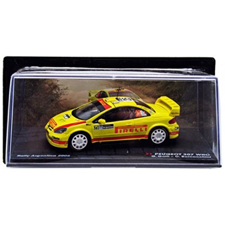 PEUGEOT 307 WRC RALLYE D'ARGENTINE 2006 GALLI IXO RAM246 1:43 3ème