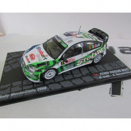 Ford Focus WRC 7 Rallye Monte Carlo 2008 Galli Bernacchini Promocar PRO10470