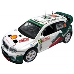 Skoda Fabia WRC 12 Rallye Monte Carlo 2005 Bengué Escudero IXO RAM172