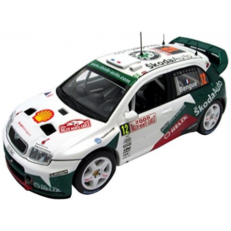 Skoda Fabia WRC 12 Rallye Monte Carlo 2005 Bengué Escudero IXO RAM172