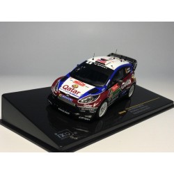 Ford Fiesta RS WRC 4 Rallye Monte Carlo 2013 Ostberg Aandersson IXO RAM540