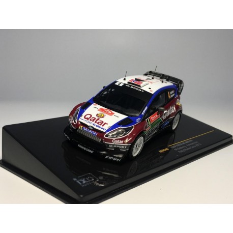 Ford Fiesta RS WRC 4 Rallye Monte Carlo 2013 Ostberg Aandersson IXO RAM540