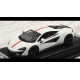 McLaren 570 S 2015 avus white with red stripe and red insert Tecnomodel T43EX02F