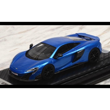 McLaren 675 LT 2016 cerulean blue Tecnomodel T43EX01E