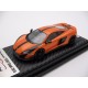 McLaren 675 LT 2016 tarocco orange with black insert Tecnomodel T43EX01D