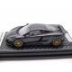 McLaren 675 LT 2016 onyx black with gold wheels Tecnomodel T43EX01B