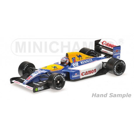 Williams Renault FW14B F1 World Champion 1992 Nigel Mansell Minichamps 436920005
