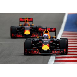 2 car set Red Bull Tag Heuer RB12 Ricciardo Verstappen Malaisie 2016 Minichamps 472163303