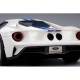 Ford GT Frozen White with Lightning Blue Stripe Truescale TS0093