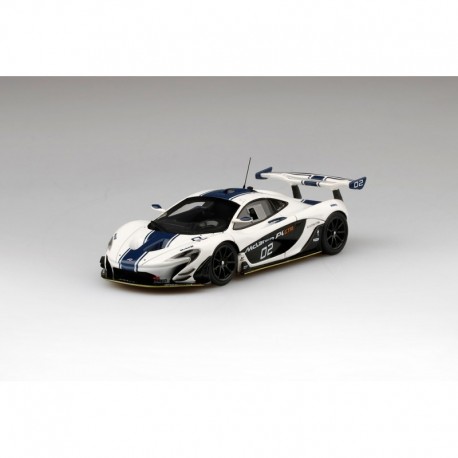 McLaren P1 GTR White Truescale TSM430253