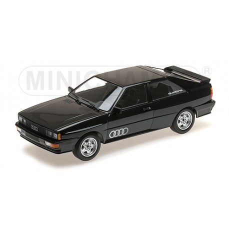 Audi Quattro 1980 Noire Minichamps 155016121