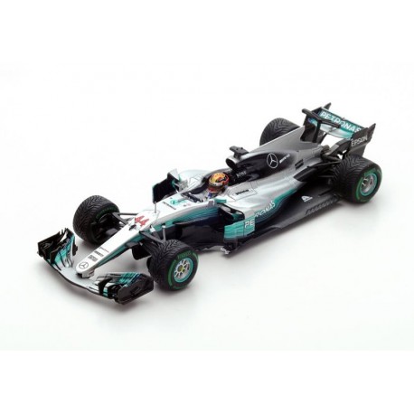 Mercedes AMG Petronas W08 EQ Power+ F1 Chine 2017 Lewis Hamilton Spark S5030