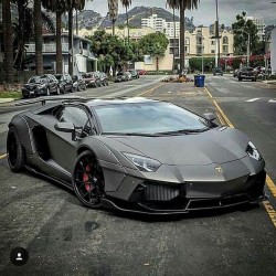 LB Lamborghini Aventador Matte Grey GT Spirit GTS18502MG