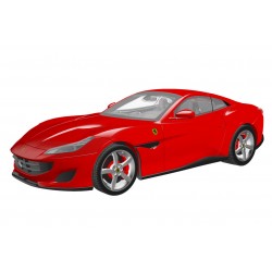 Ferrari Portofino Closed Roof Rosso Fuoco/Black Roof 2017 BBR BBRP18157F