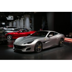 Ferrari Portofino Closed Roof Matt Alluminium 2017 BBR BBRC209B