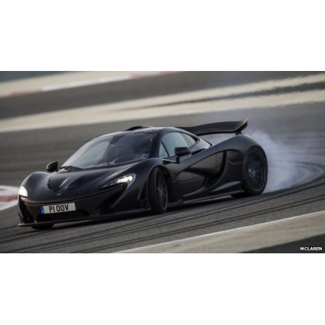 McLaren P1 GTR Black Carbon 2015 Test Version Almost Real ALM840103
