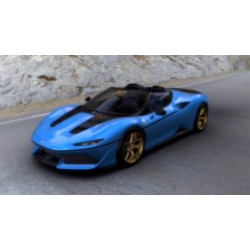 Ferrari J50 Body Color French Racing Blue Shiny Looksmart LS485C