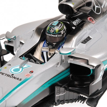 Mercedes W07 Hybrid F1 2016 Nico Rosberg Minichamps 110160006