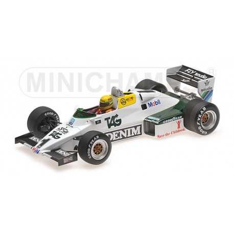 Williams Ford FW08C F1 Test Donington 1983 Ayrton Senna Minichamps 547831801