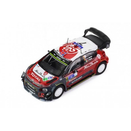 Citroen C3 WRC 7 Rallye Mexique 2017 Meeke Nagle IXO RAM638B