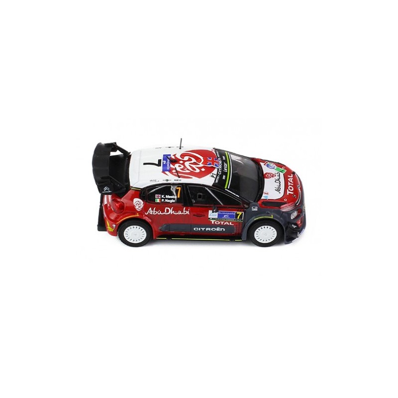 Norev 1:18 Citroen C3 WRC #7 Ganador Rallye México 2017 Meeke Nagle 181632