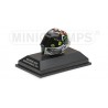 Casque 1/8 AGV Valentino Rossi Moto GP Misano 2016 Minichamps 398160096